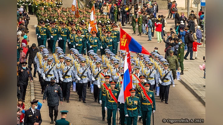 Монгольские военнослужащие примут участие в параде победы в Республике Бурятия
