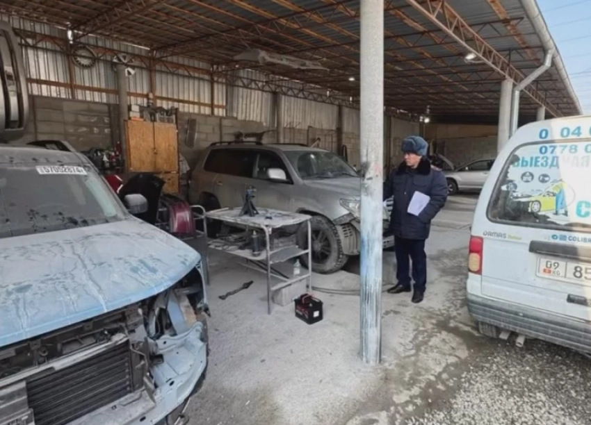 УПСМ проводит в Бишкеке рейд «Авторозыск-Костоправ» (видео)