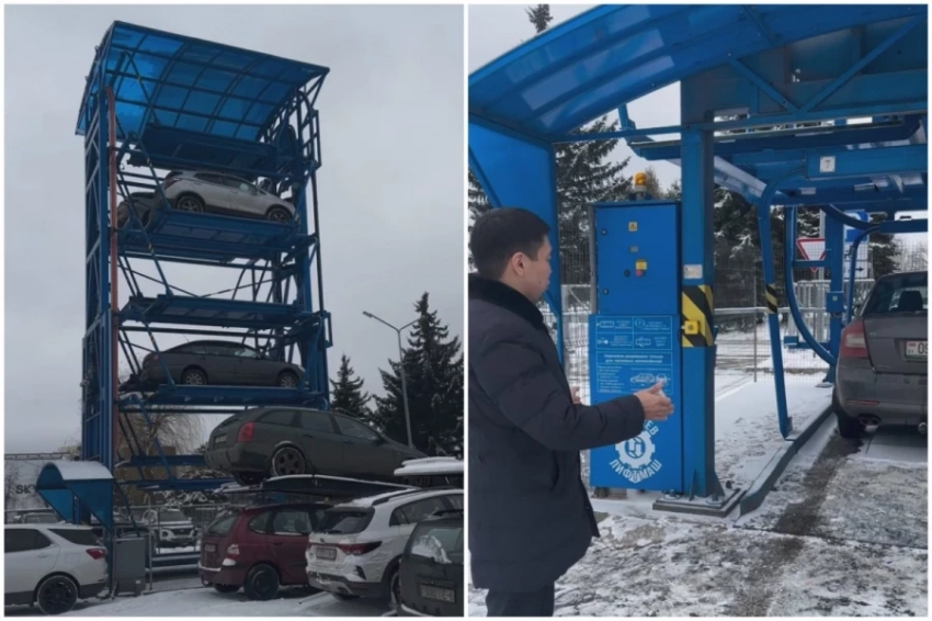 Эрбол Султанбаев показал роторную парковку, которая появится на Орто-Сае (видео)