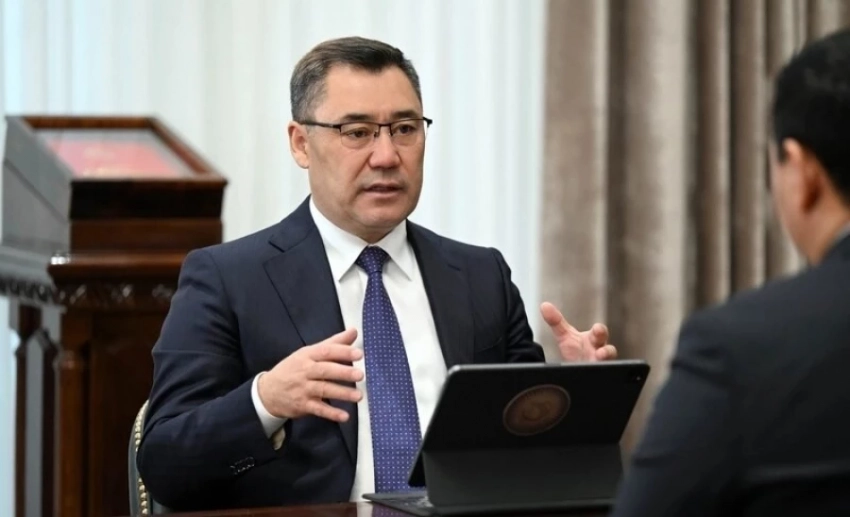 Садыр Жапаров прокомментировал скандал вокруг футбольного клуба «Барселона»