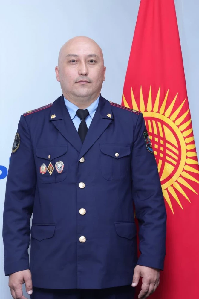 Новым начальником СПЭНМ ГУВД Бишкека стал Канат Асанов (фото)