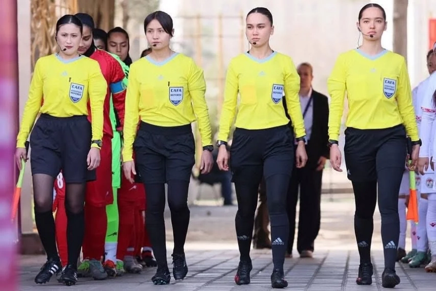 Кыргызстанские судьи обслуживали матчи CAFA U-17 Women’s Championship