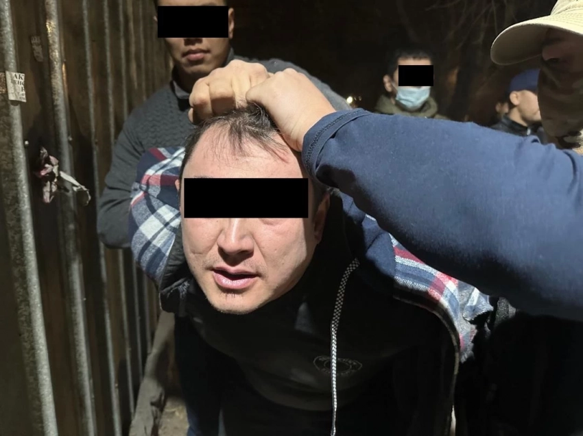В Бишкеке задержали казахстанца, обвиняемого в двойном убийстве на родине