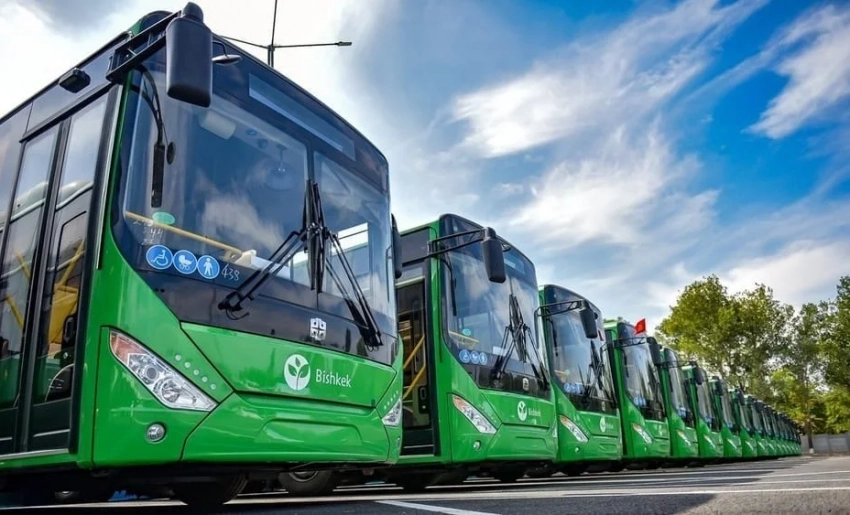 Изменены схемы движения некоторых автобусных маршрутов Бишкека