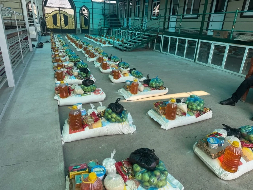 В Ноокате 550 семей получили продуктовую помощь в честь Рамазана