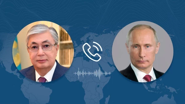 Путин поделился с Токаевым оценками российско-американского диалога