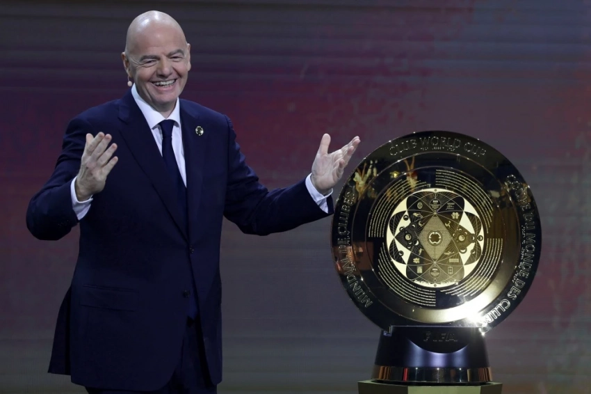 Инфантино посетил Rose Bowl перед стартом Клубного ЧМ-2025