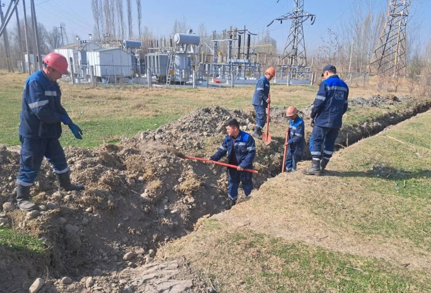 НЭСК проводит противопаводковые мероприятия на энергообъектах по всему Кыргызстану