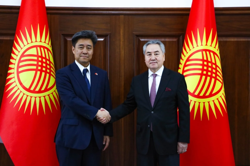 Глава МИД КР принял постпреда JICA в связи с завершением его дипмиссии в Кыргызстане