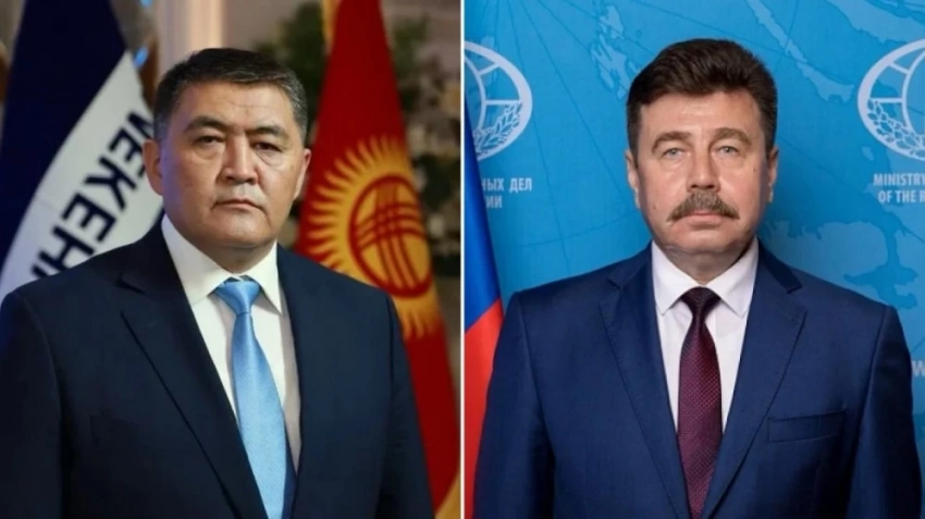Камчыбек Ташиев принял российского посла Сергея Вакунова