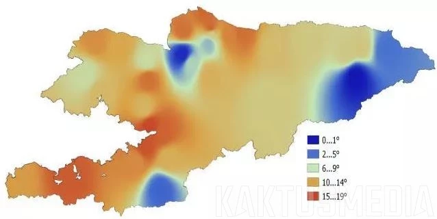 Прогноз погоды по Кыргызстану на май-2025