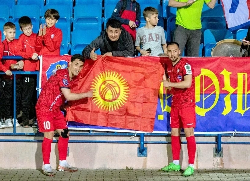 Гулжигит Борубаев признан лучшим игроком месяца в ФК "Минск"