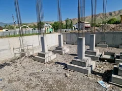 В Алайском районе начато строительство нового учебного корпуса для школы