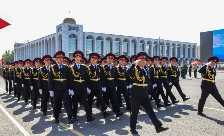 Военный парад в честь Дня Победы в Бишкеке пройдет 8 мая