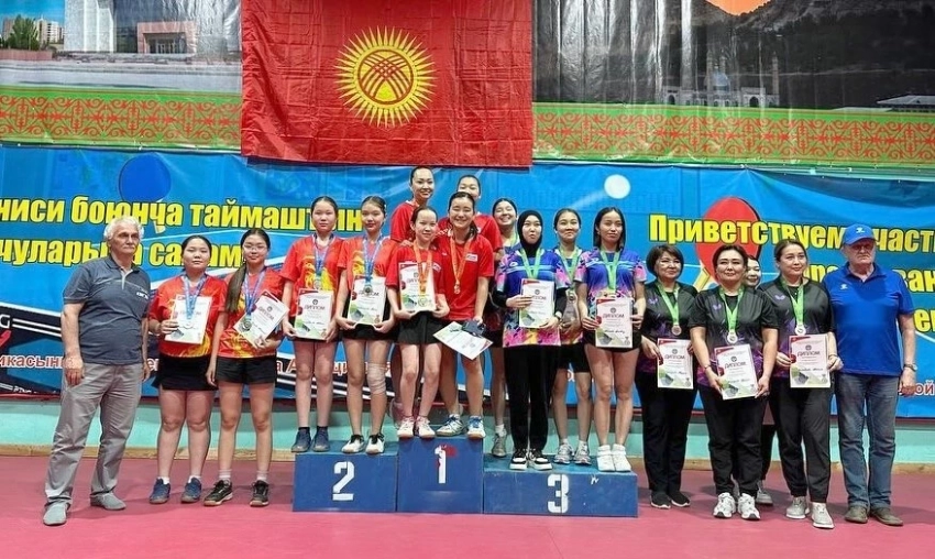 Итоги чемпионата Кыргызстана по настольному теннису