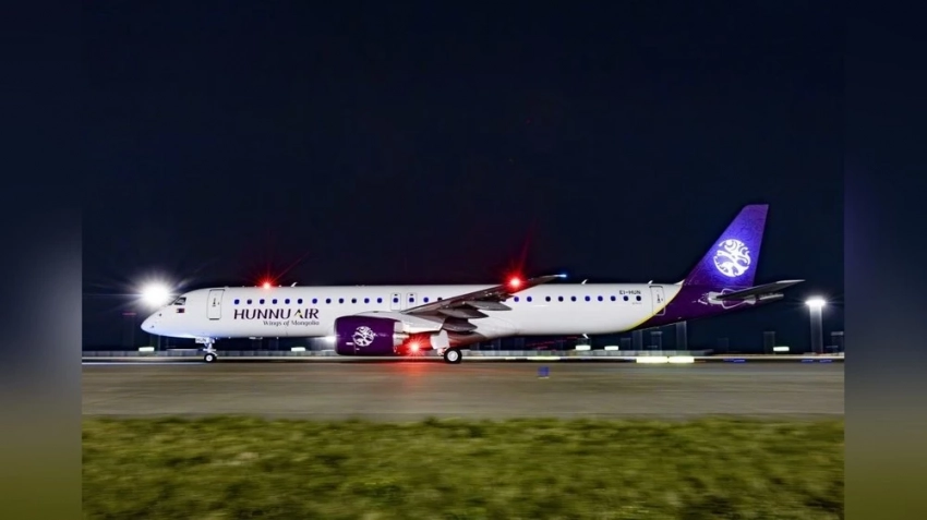 Hunnu Air начинает полеты E2 между Монголией и Китаем