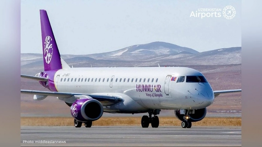 Монгольская авиакомпания Hunnu Air запустит рейсы в Узбекистан с сентября
