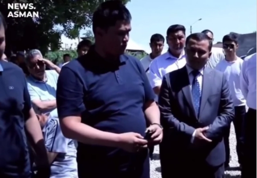 Глава Минстроя Нурдан Орунтаев оказался в центре скандала (видео)