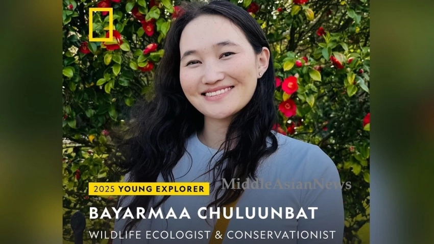 Биолог Баярмаа названа одним из молодых исследователей National Geographic Society