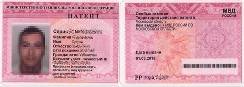 В России предложили указывать работодателя в патентах мигрантов