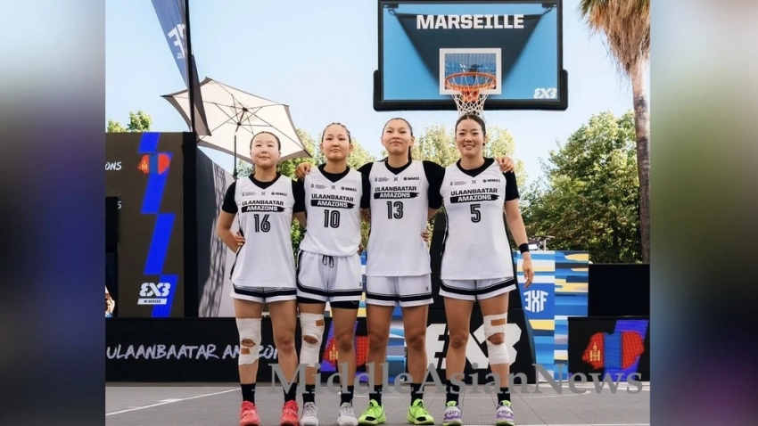 Монголки заняли третье место на турнире FIBA 3x3 Women’s Series Marseille 2025