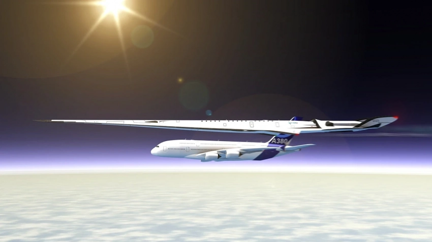 Из Лондона в Нью-Йорк за 45 минут: представлен концепт гиперзвукового лайнера A-HyM