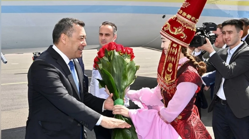Садыр Жапаров прибыл в Астану