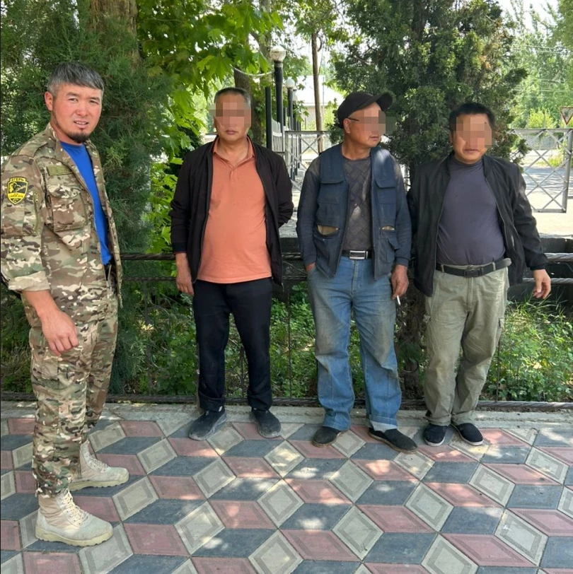 Иностранцев задержали за незаконную рыбалку