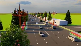 В Оше расширят улицу Курманжан Датка - эскизы
