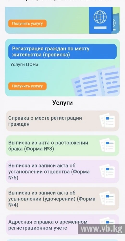 Временную регистрацию в Кыргызстане можно оформить через "Тундук"