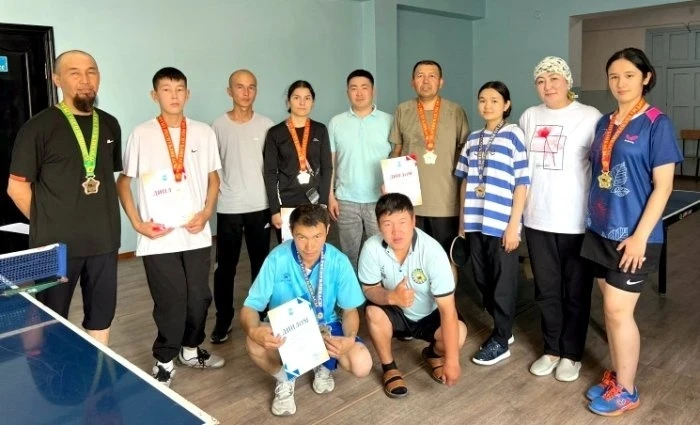 Результаты чемпионата Кыргызстана по настольному теннису среди ЛОВЗ