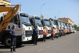 Мэрия Джалал-Абада получила 19 единиц спецтехники