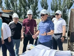 Нурдан Орунтаев проверил объекты в Бишкеке и Чуйской области