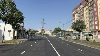 В Оше после капремонта открыли участок улицы Абдыкадырова