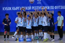 Бишкекская команда стала чемпионом Кыргызстана по футзалу среди юношей