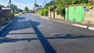 На улице Береговая в Бишкеке завершен дорожный ремонт