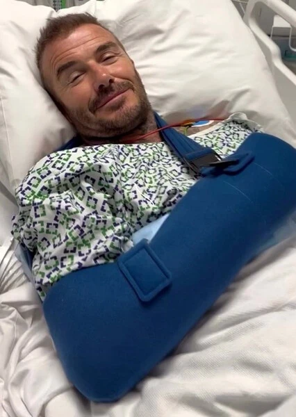 Дэвид Бекхэм перенёс операцию из-за старой травмы запястья