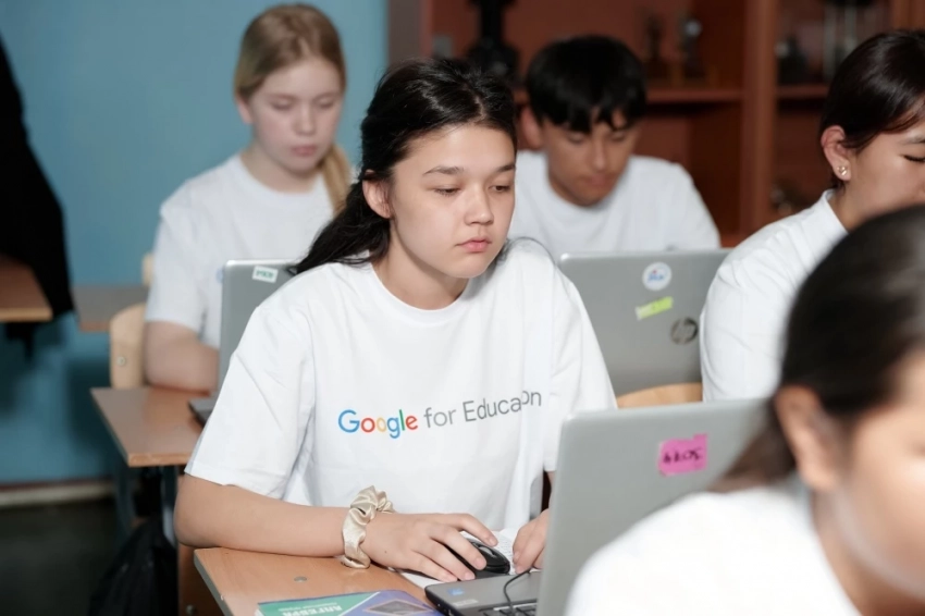 Бишкекская школа №35 стала первой Google-школой в Кыргызстане