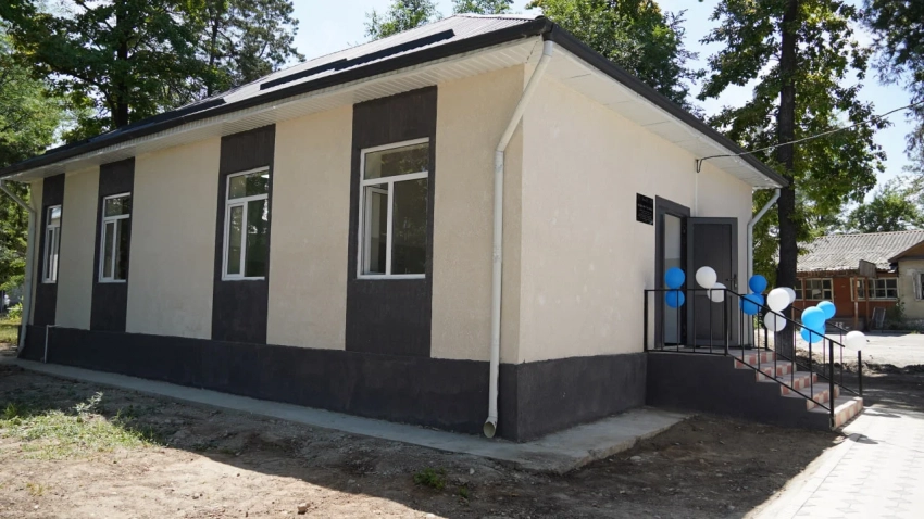На территории Чуйской областной больницы открыли новую лабораторию и современный пищеблок