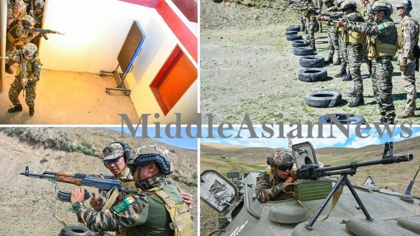 Монгольские и индийские контингенты обмениваются передовым опытом в проведении контртеррористических операций в ходе совместных учений