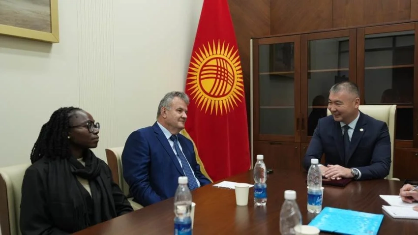 Кыргызстан производит биометрические паспорта Намибии