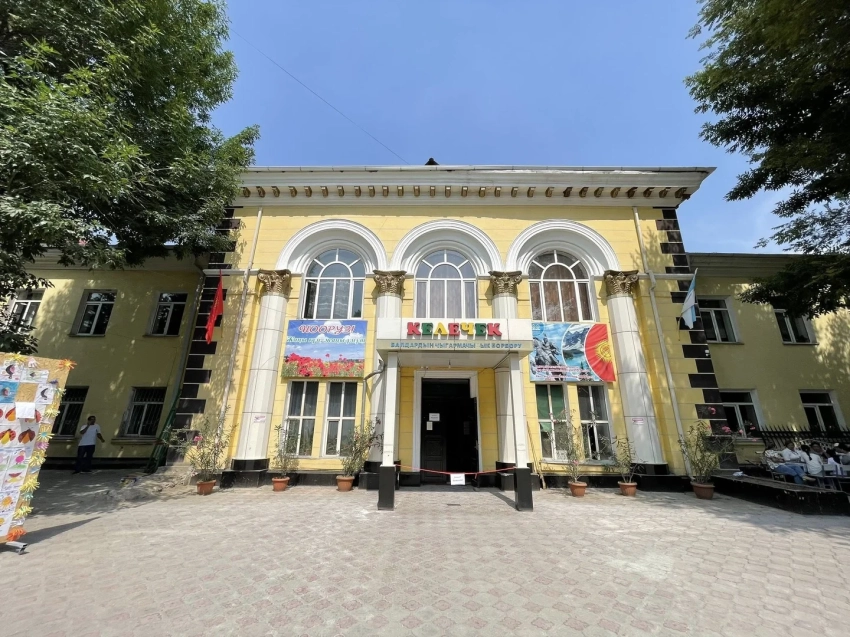 В Ошском центре детского творчества проводится капремонт