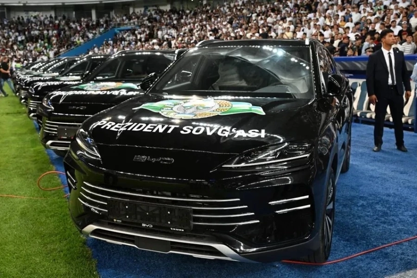 Игроки сборной Узбекистана получили автомобили за выход на ЧМ-2026