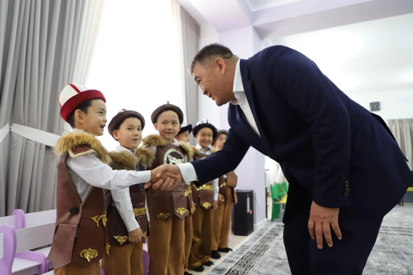В Бишкеке открылся детсад «Ак-Кайын» для детей сотрудников ГКНБ