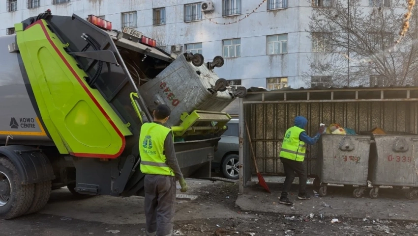 В МТУ Бишкека вывоз мусора будет осуществлять "Тазалык"
