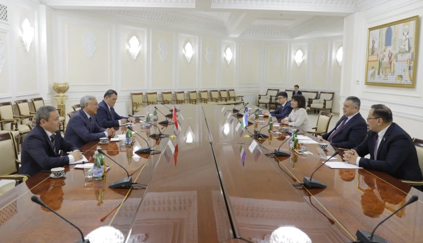 Посол КР в РУз и спикер парламента Узбекистана обсудили развитие межпарламентского диалога