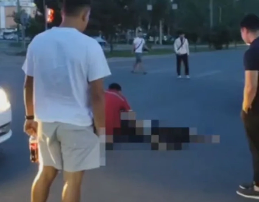 В Бишкеке насмерть сбили мужчину на пешеходном переходе