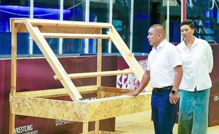 В Бишкеке завершается подготовка к чемпионату Азии по борьбе среди юношей
