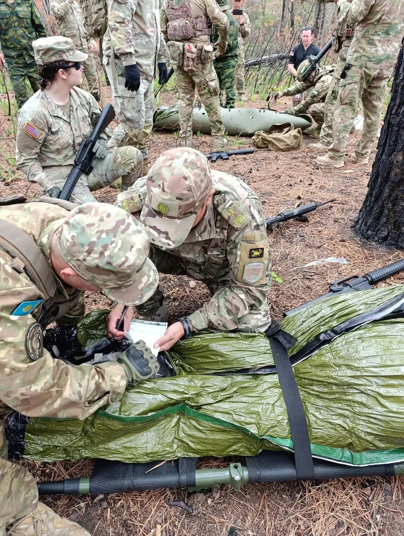 Военнослужащие ВС КР продемонстрировали высокий уровень боевой подготовки на учениях в США
