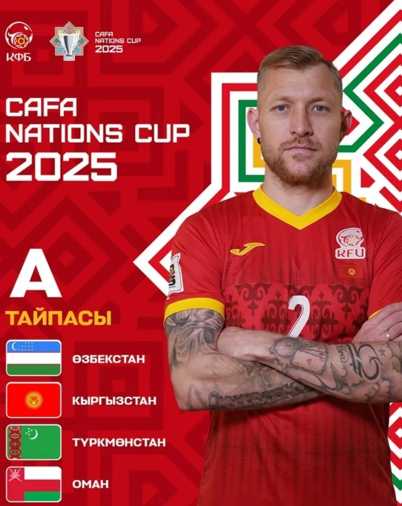 Определены соперники сборной Кыргызстана в CAFA Nations Cup-2025